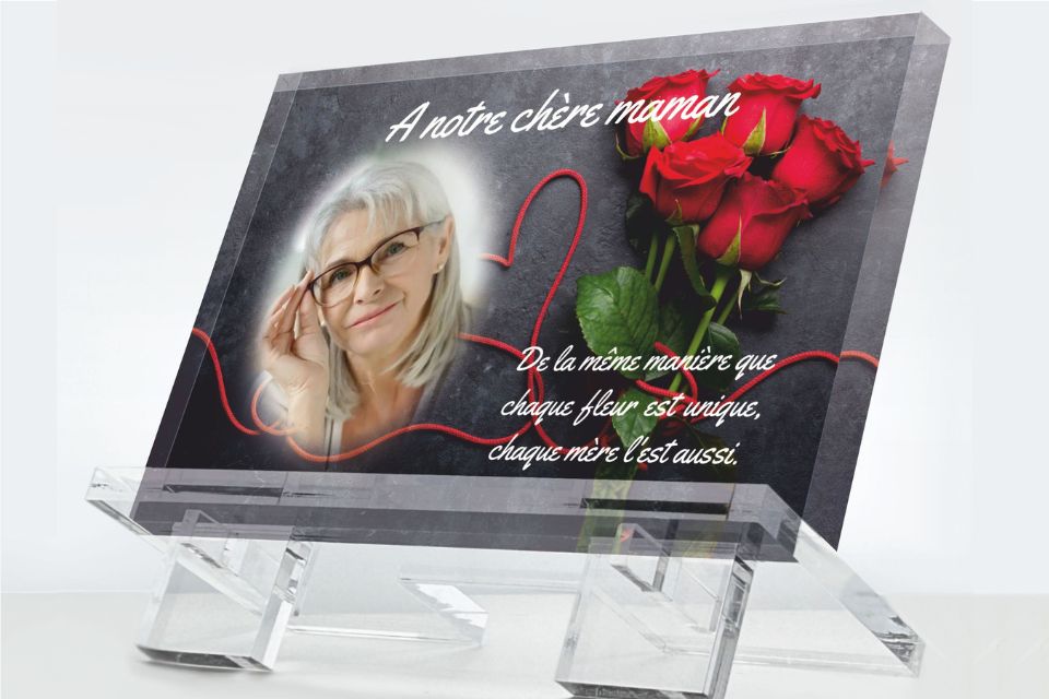 Plaque funéraire pas chère | Hommage personnalisé à petit prix
