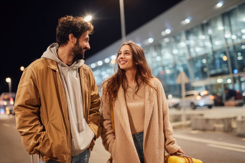 Se déplacer en taxi depuis Saint-Lambert vers l’aéroport de Montréal de nuit
