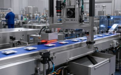 Vérifiez les produits directement dans le flux grâce au convoyeur avec contrôle intégré
